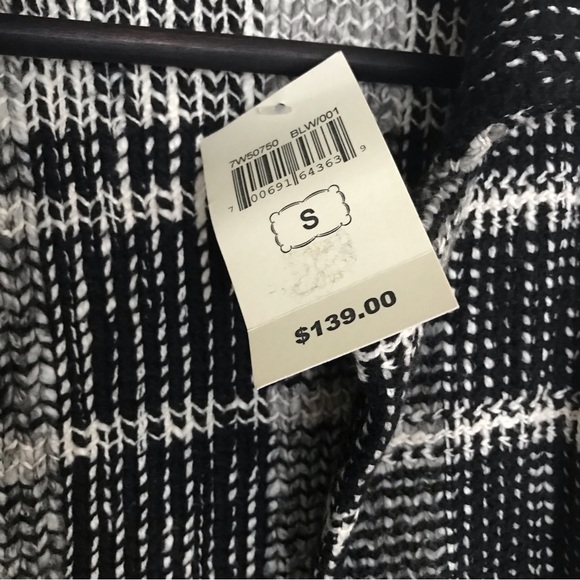 NWT Lucky Brand Harper Sweater Tweed Moto Jacket - Picture 9 of 10